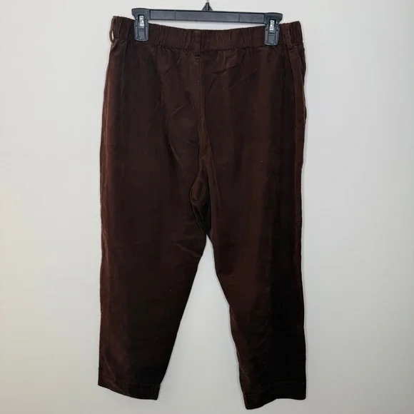 Madewell Corduroy Pull-On Mid-Rise Jogger Pants L - Picture 6 of 7